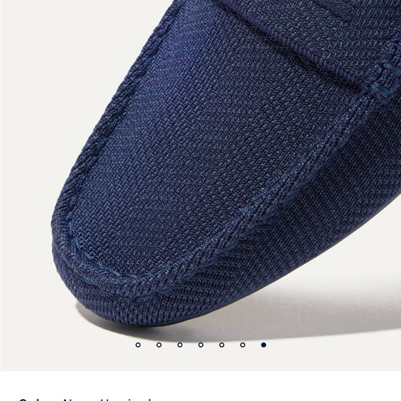 Rothy’s Men’s Driving Loafer in Navy size 9.5